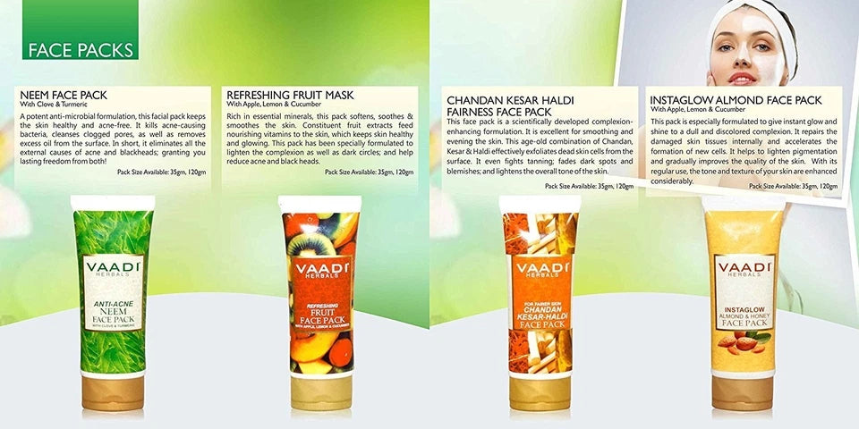 Vaadi Herbals Fresh Papaya Soap 75 gm – (Pack of 3) – Natural Skin Brightening