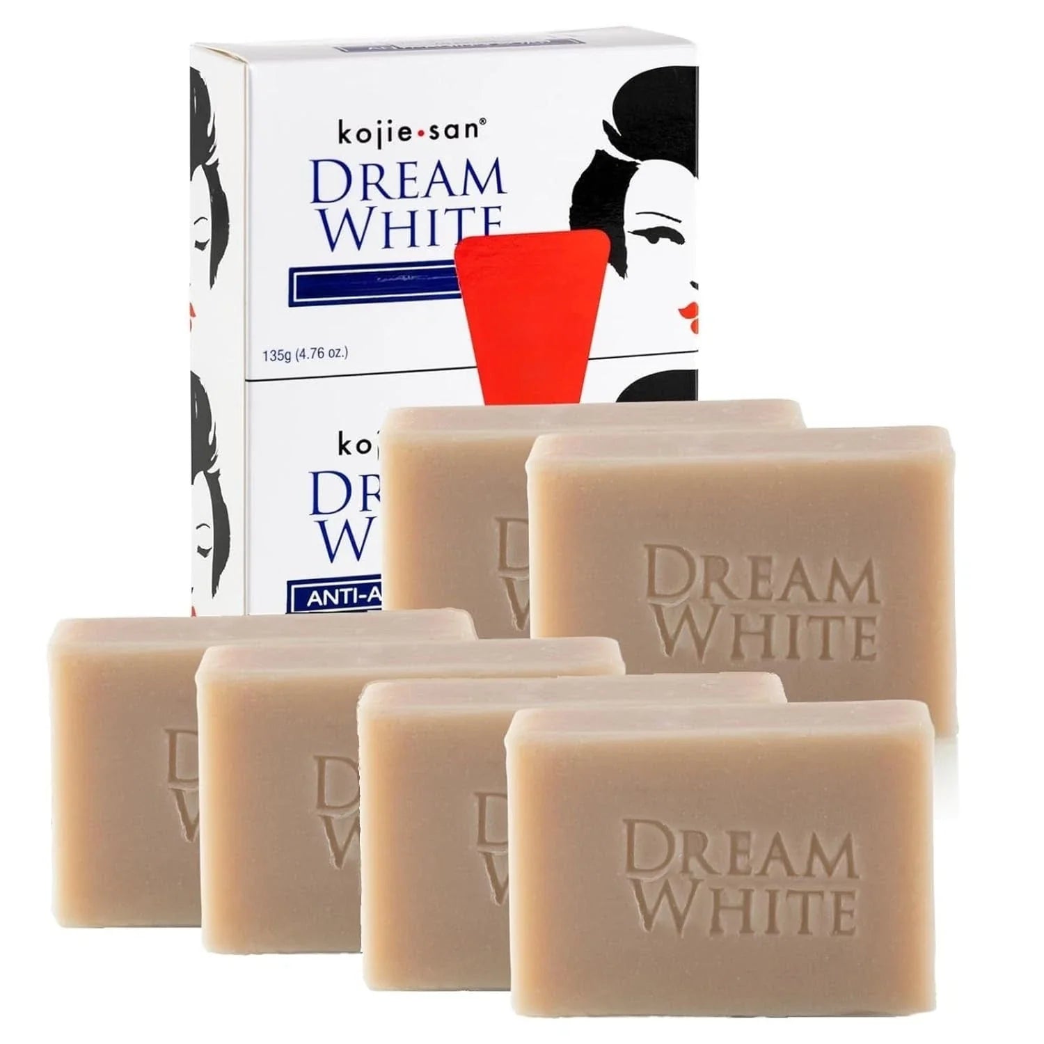 San DreamWhite Soap Skin Brightening & Anti Aging Kojic Acid Soap